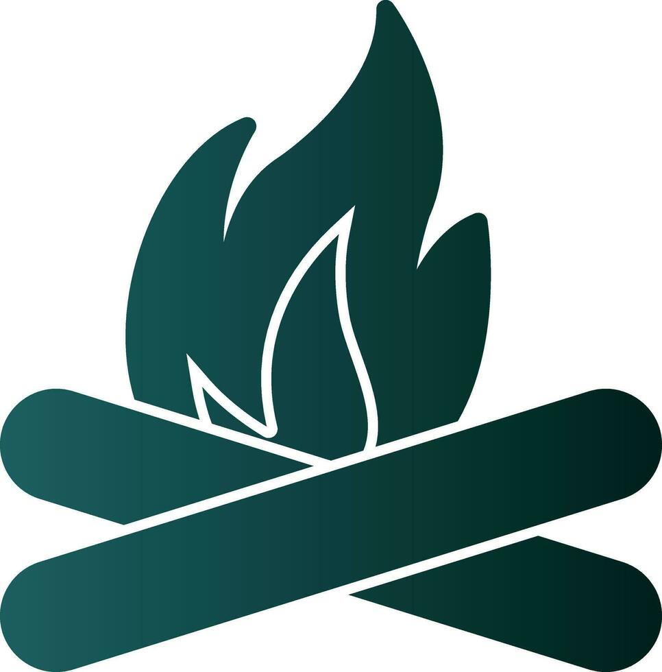 Bonfire Vector Icon Design