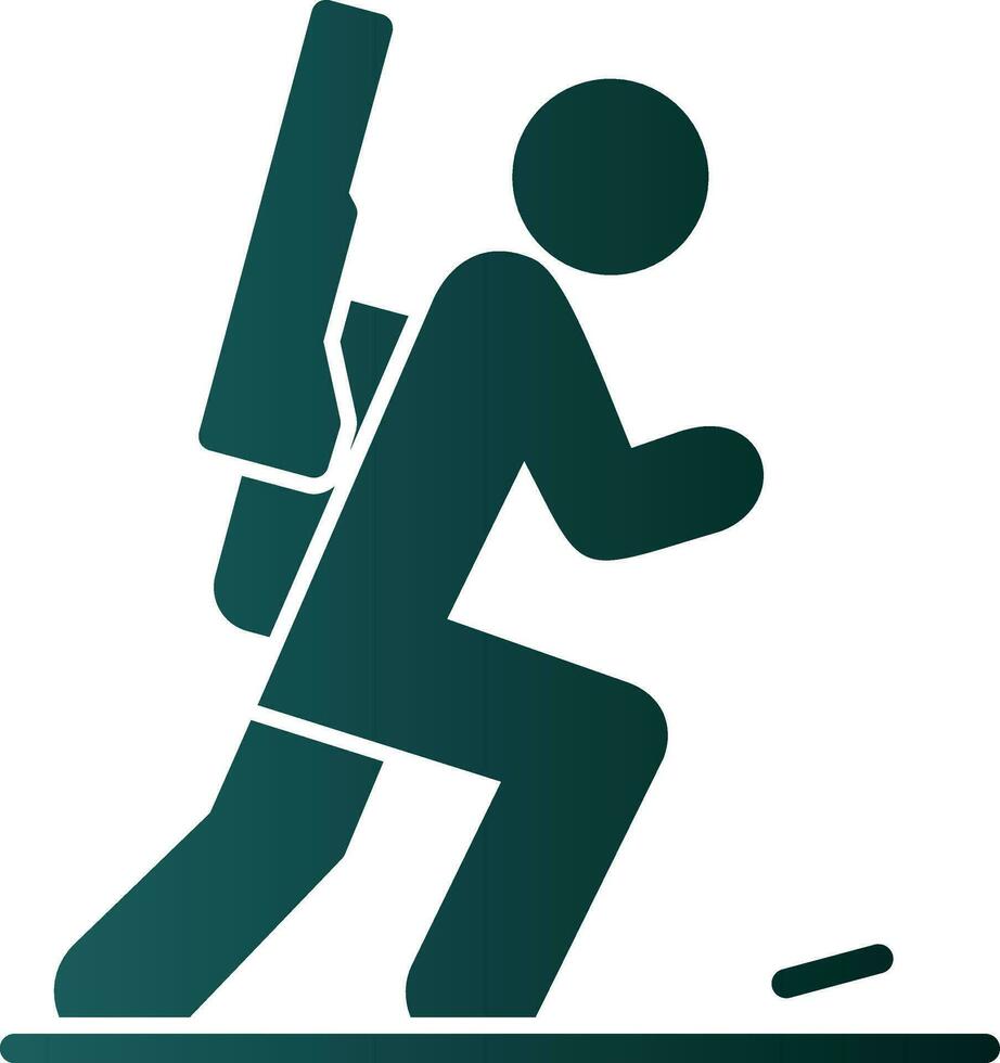 Biathlon Vector Icon Design
