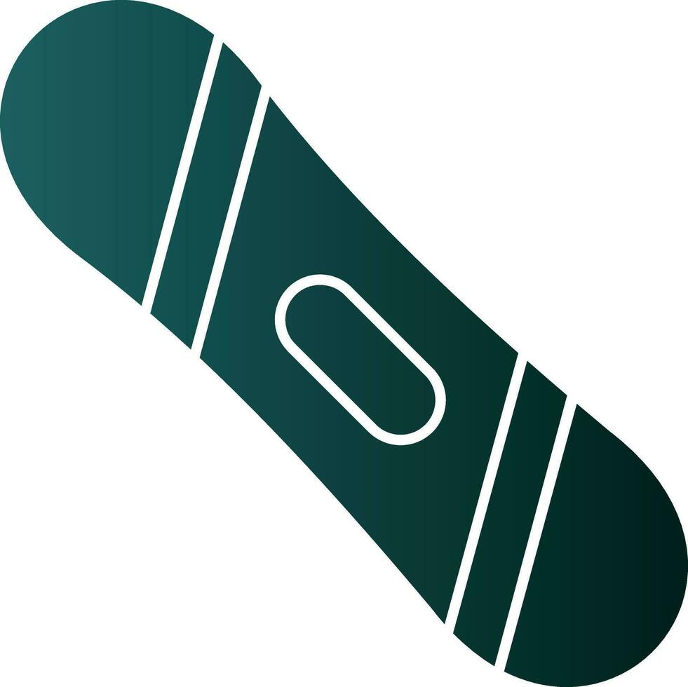 Snowboard Vector Icon Design