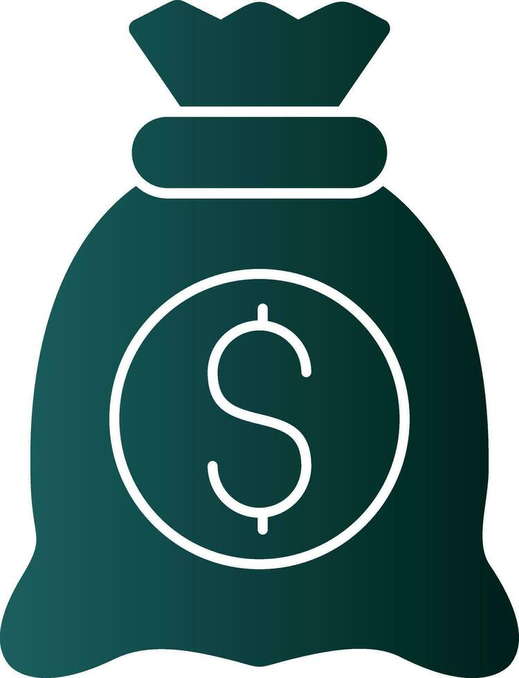 Money bag Vector Icon Design