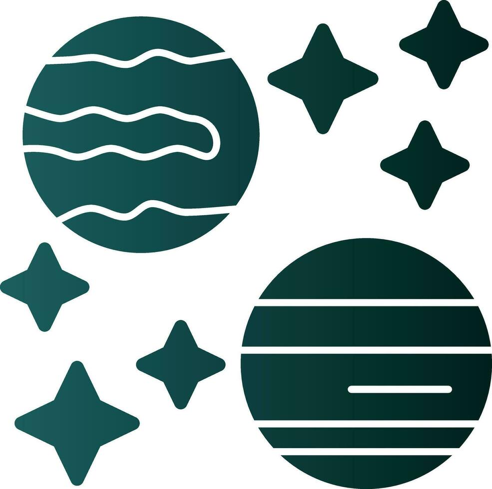 Space Vector Icon Design