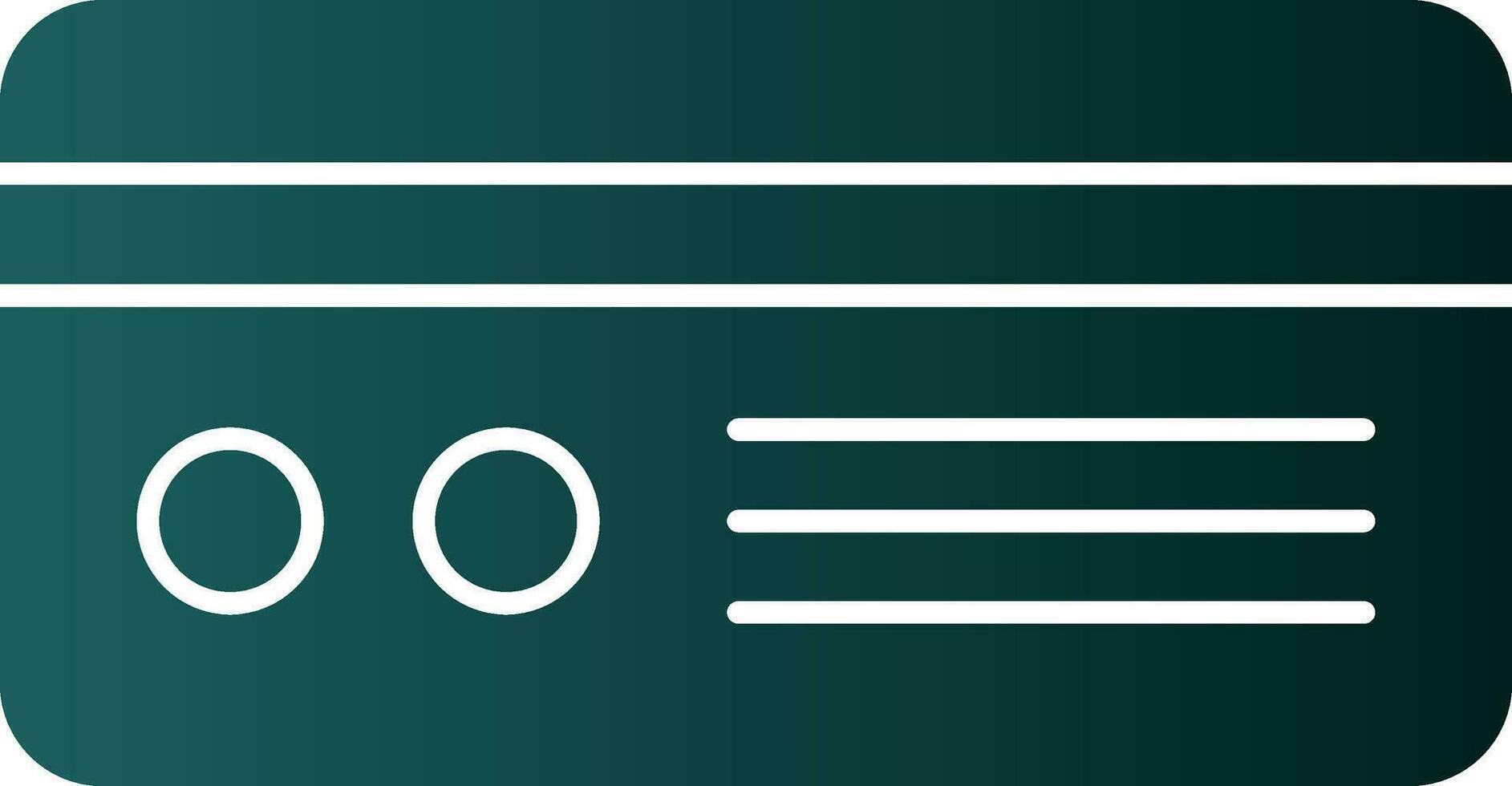 Credit Vector Icon Design