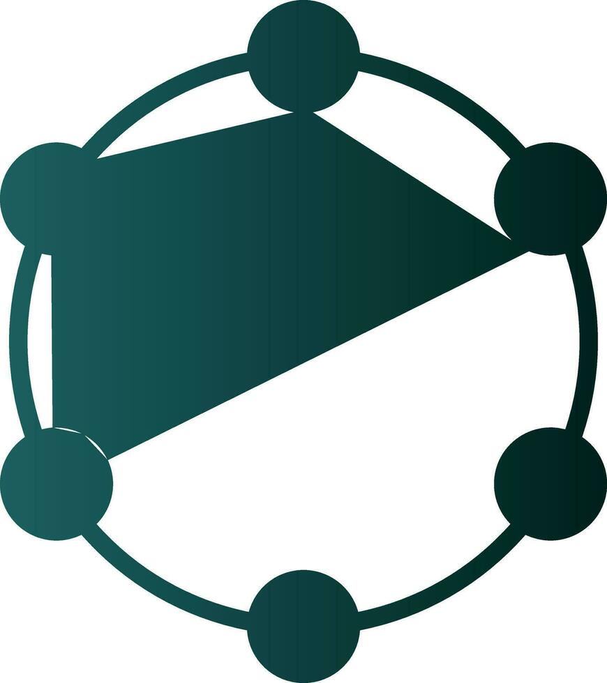 Nanotechnology Vector Icon Design