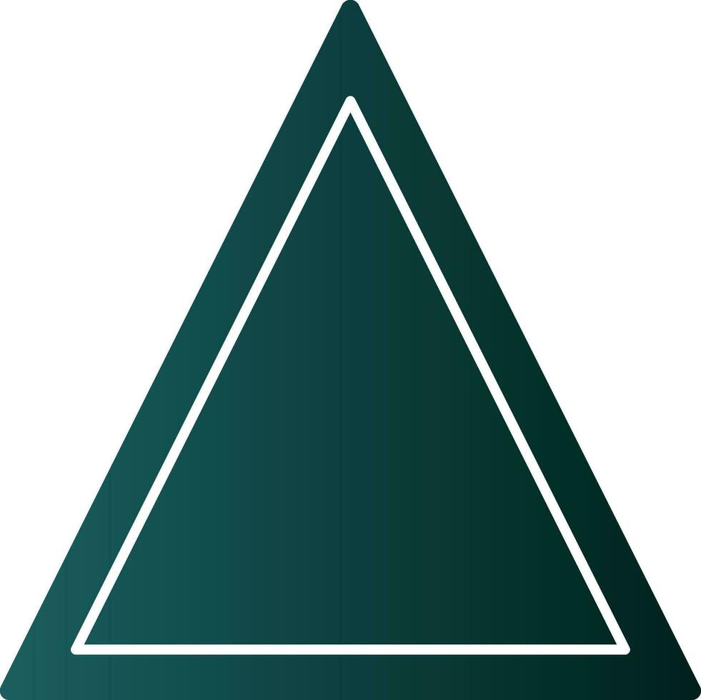 Triangle Vector Icon Design