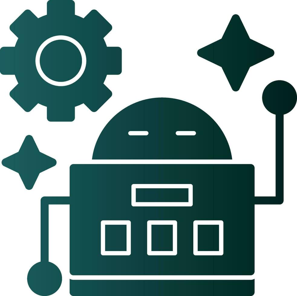 Robot Vector Icon Design