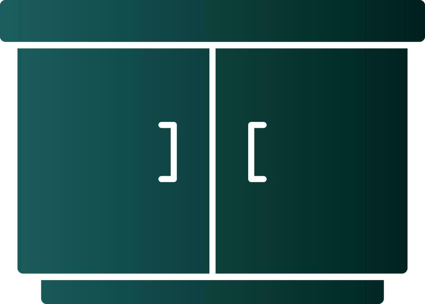 Cabinet Vector Icon Design