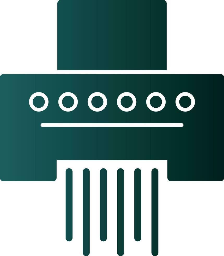 Shredder Vector Icon Design