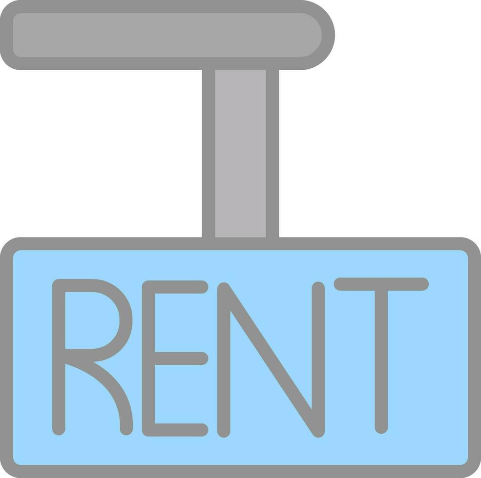 Rent Vector Icon Design