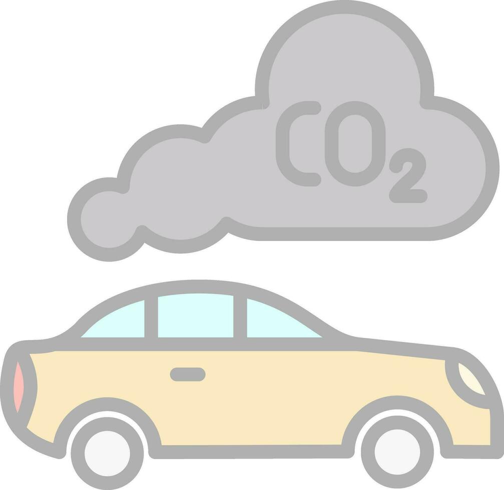 Emission control Vector Icon Design