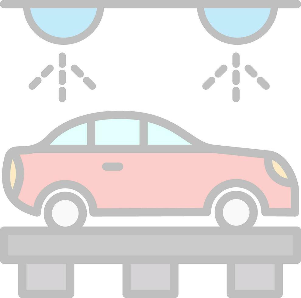 Car wash Vector Icon Design