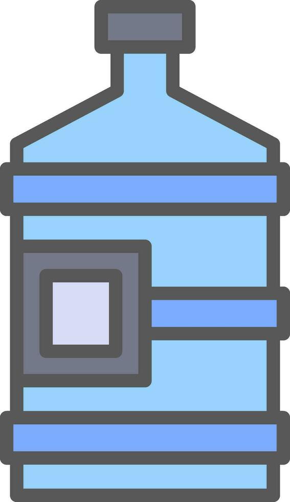 Water bottle Vector Icon Design