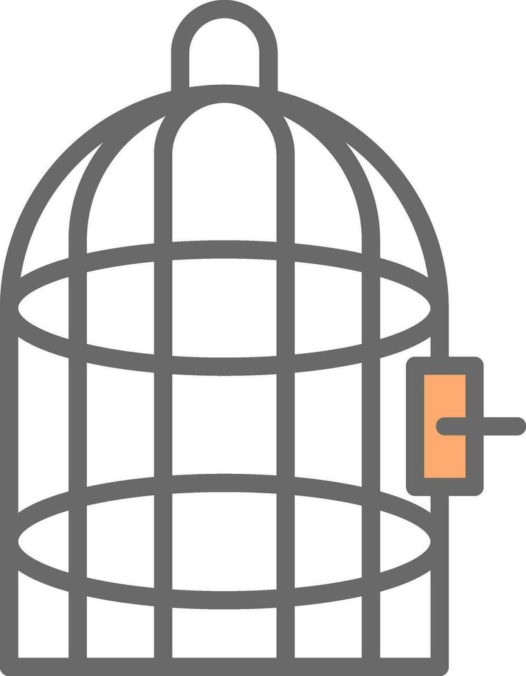 Cage Vector Icon Design