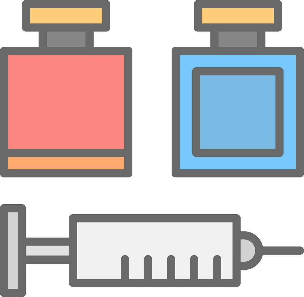 Vaccine Vector Icon Design