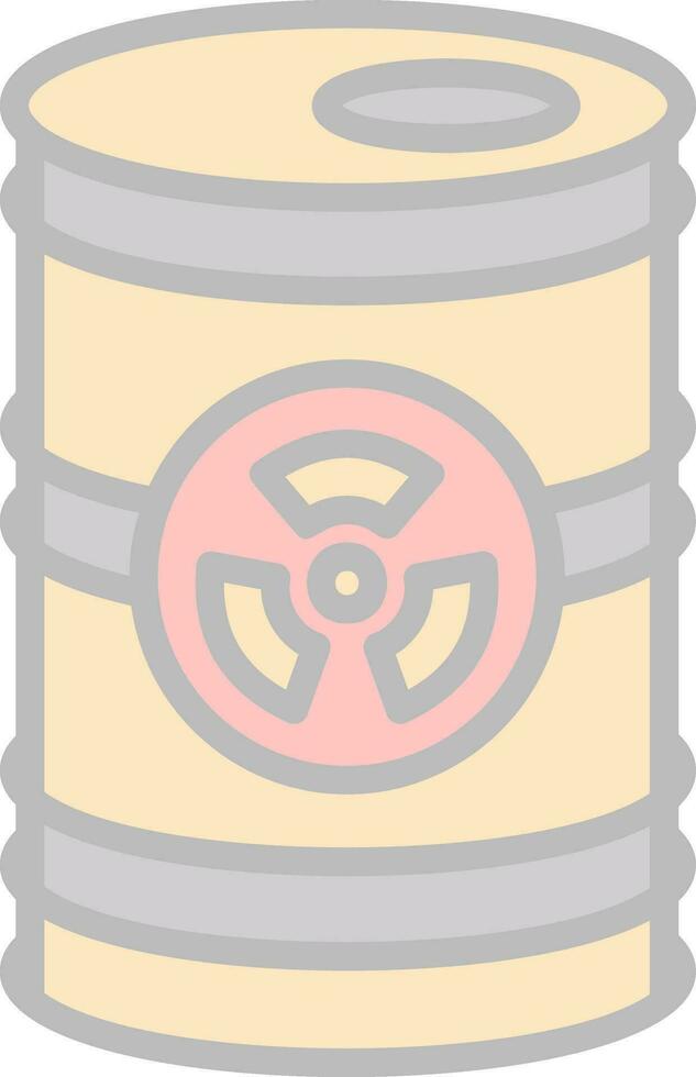 Radioactive Vector Icon Design