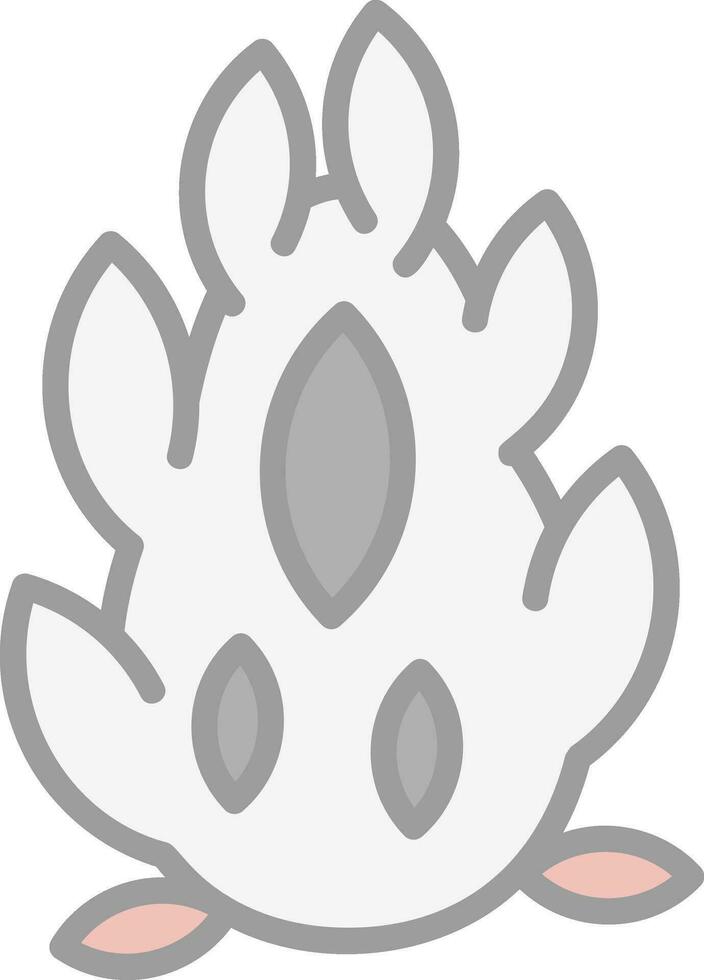 pitaya vector icono diseño