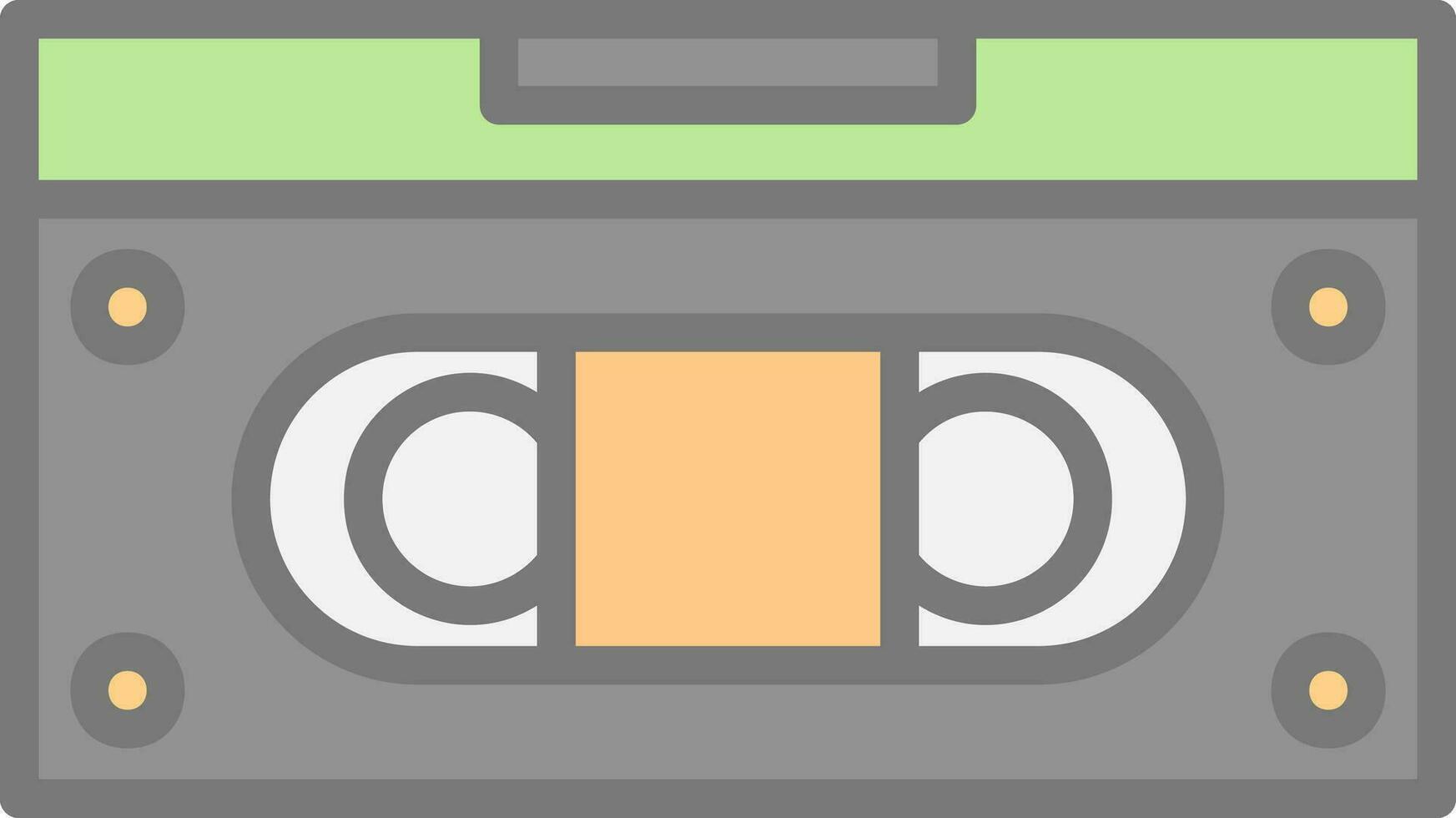 VHS Vector Icon Design