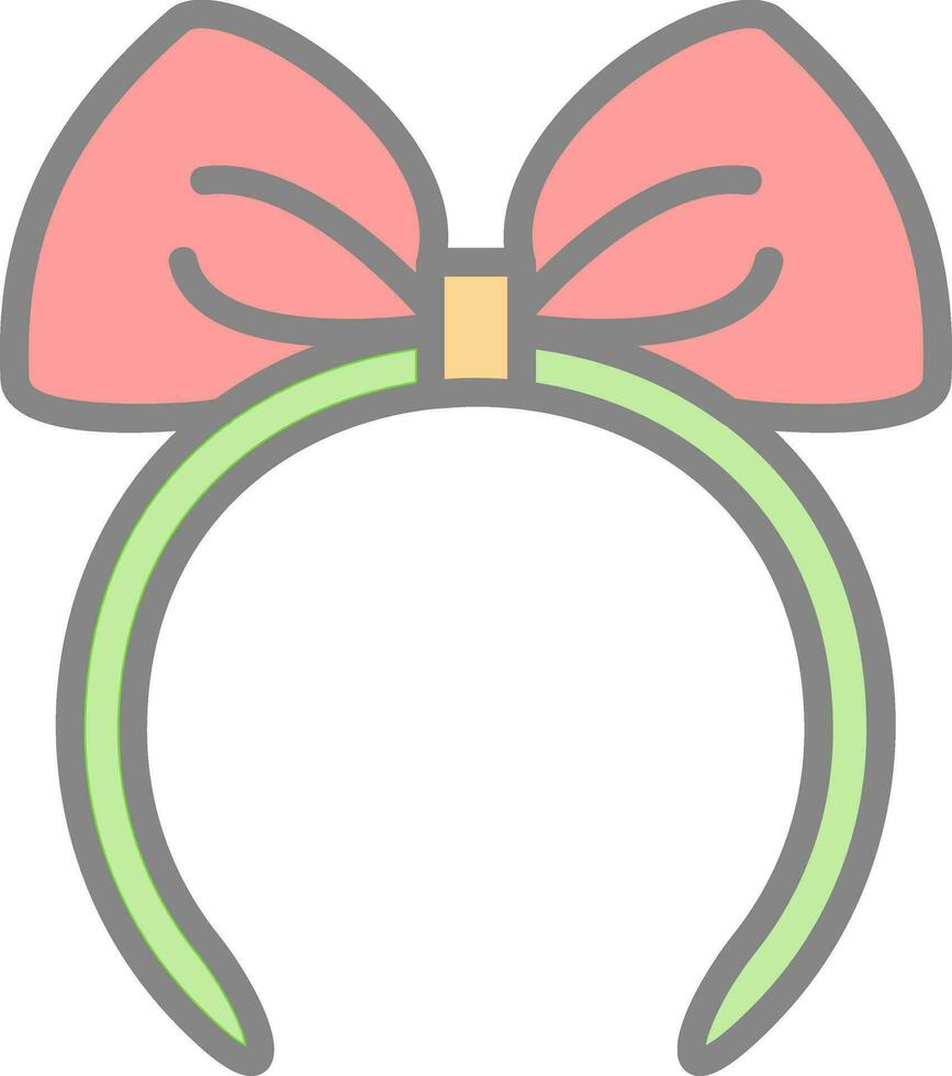 Headband Vector Icon Design