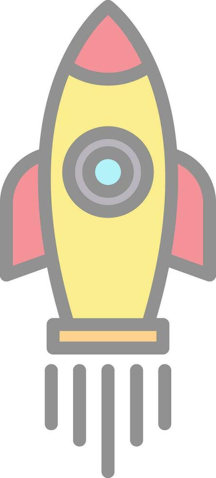 Rocket Vector Icon Design
