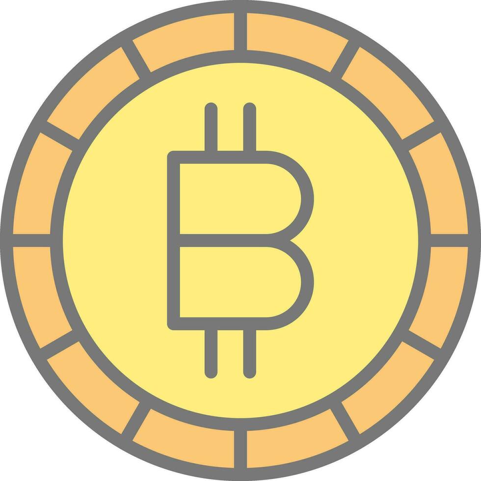 Bitcoin Vector Icon Design