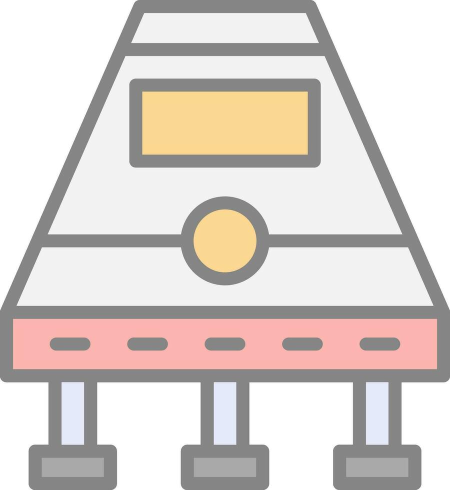 Space capsule Vector Icon Design