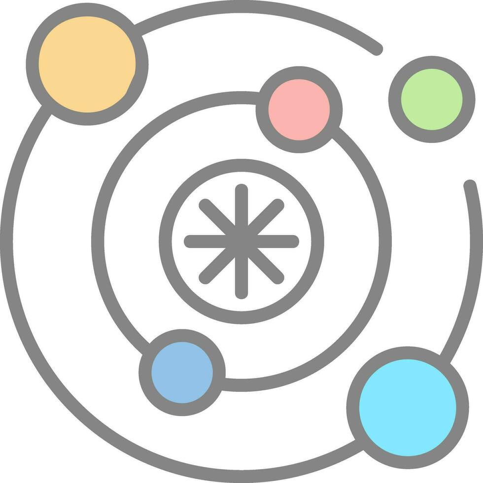 Black hole Vector Icon Design