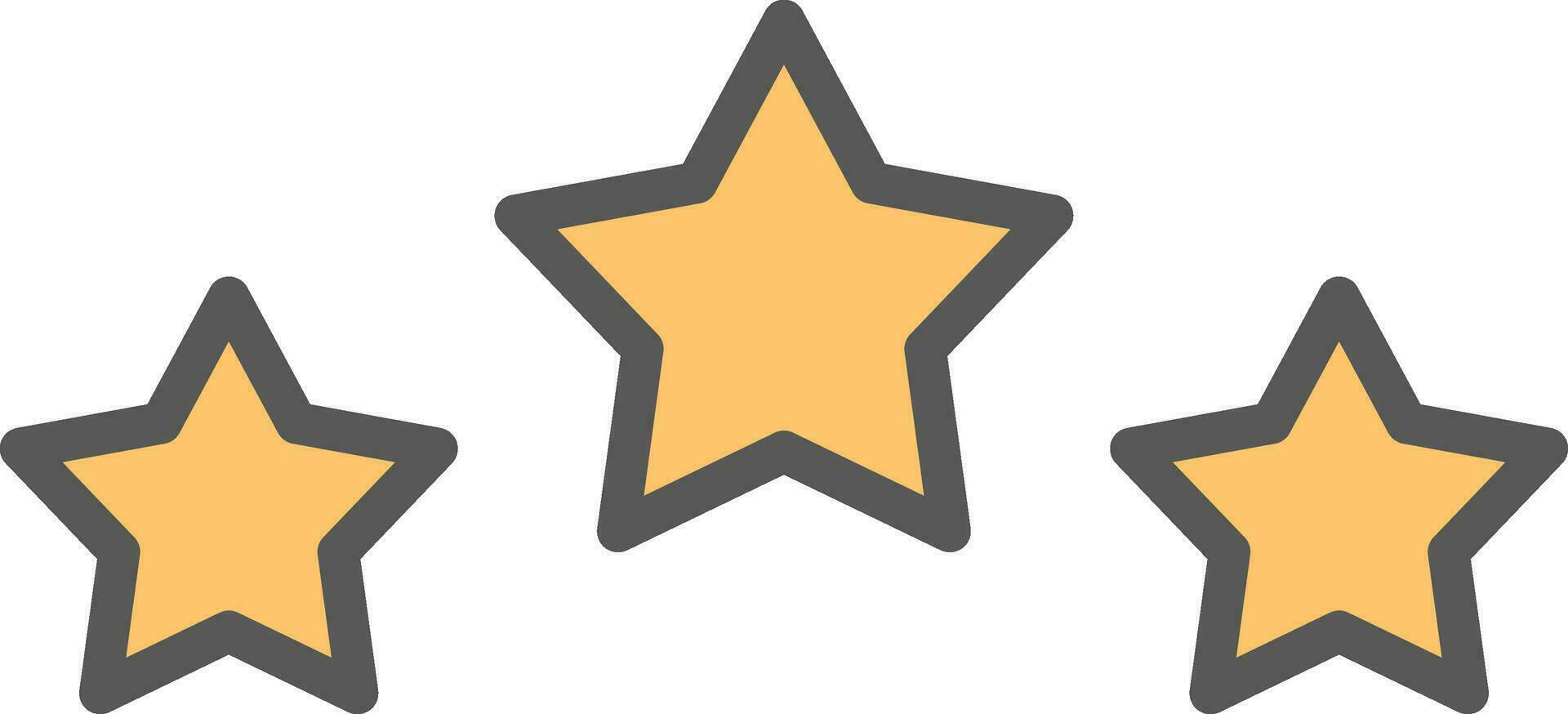 Stars Vector Icon Design