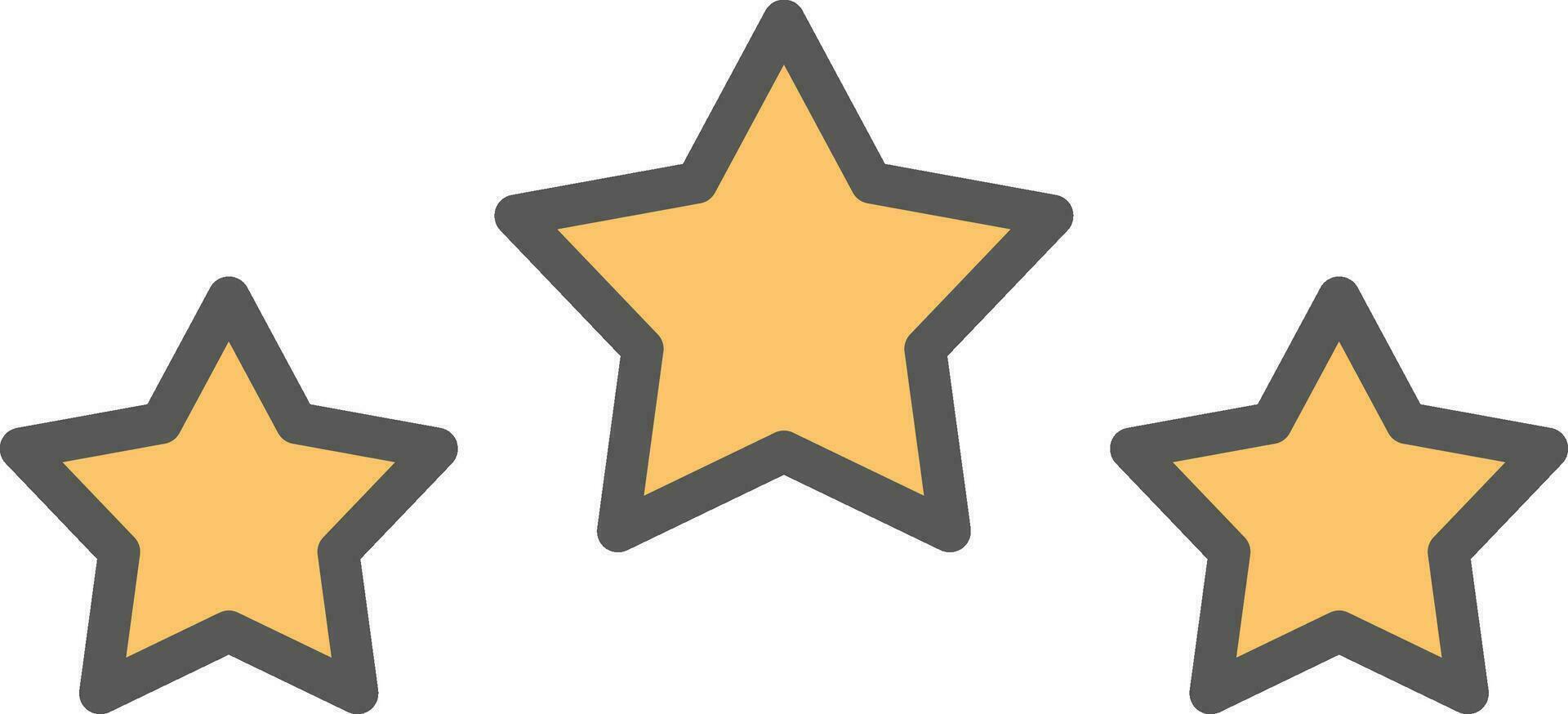 Stars Vector Icon Design