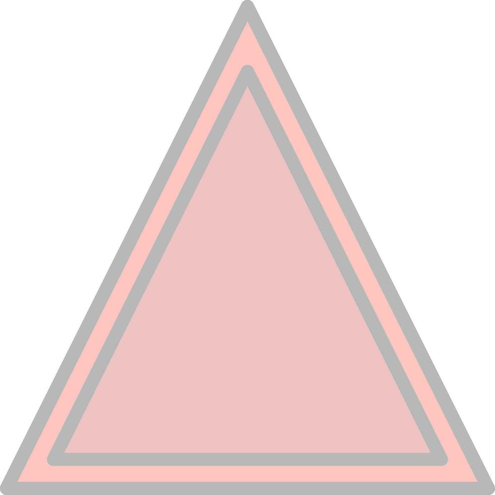 Triangle Vector Icon Design