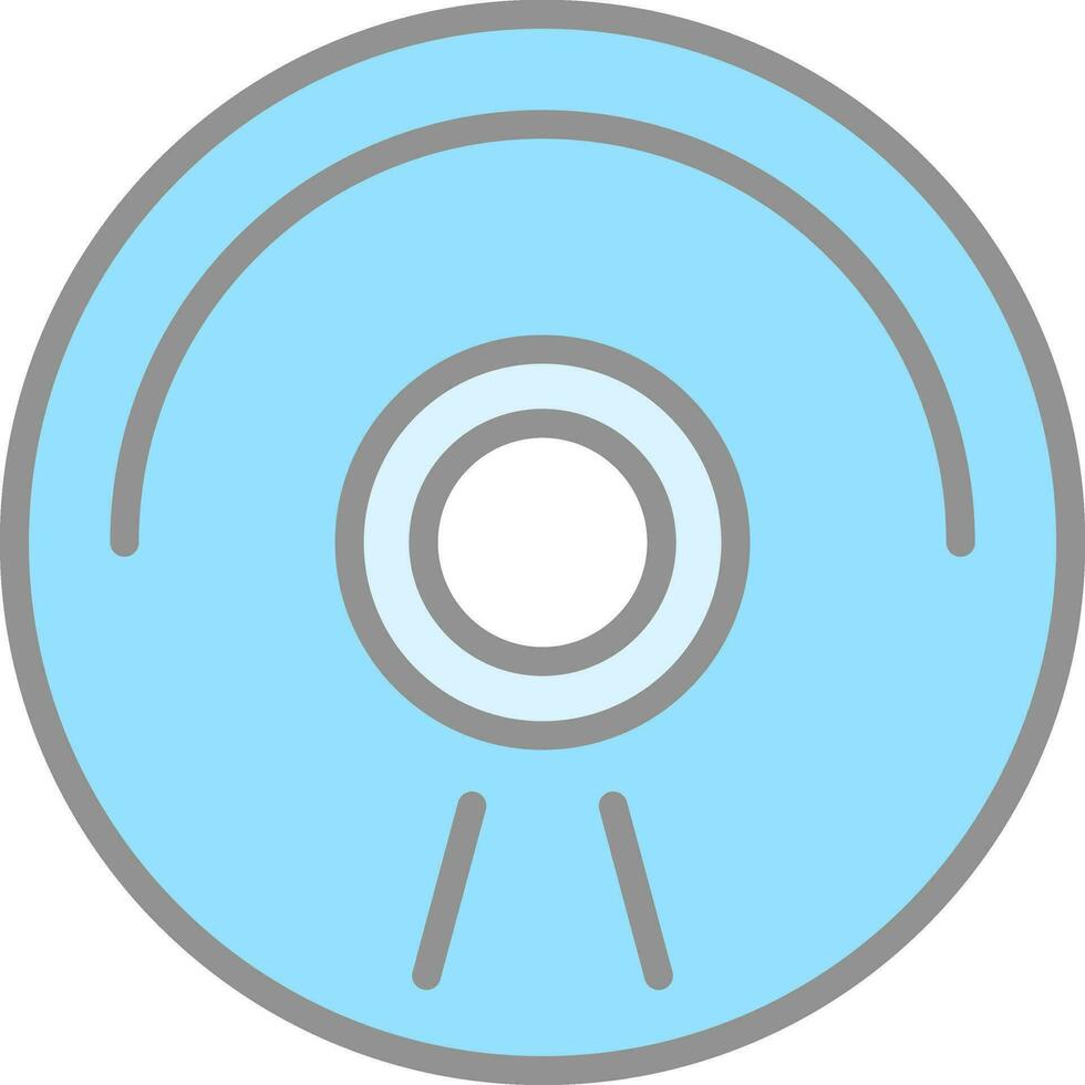 Compact disc Vector Icon Design