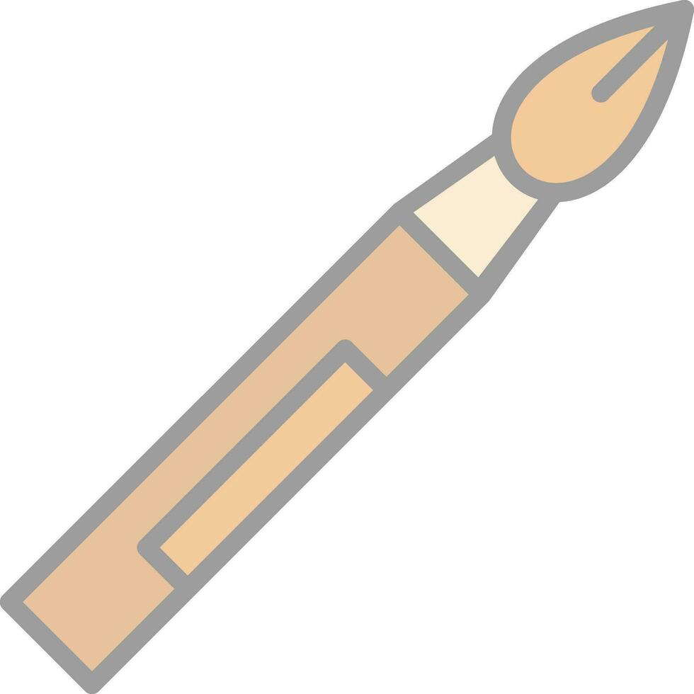 Brush Vector Icon Design