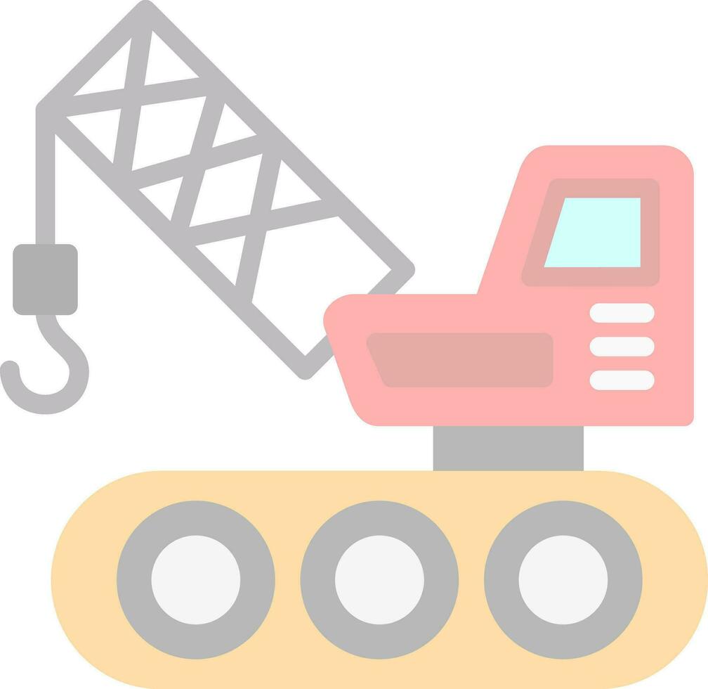 Crane Vector Icon Design