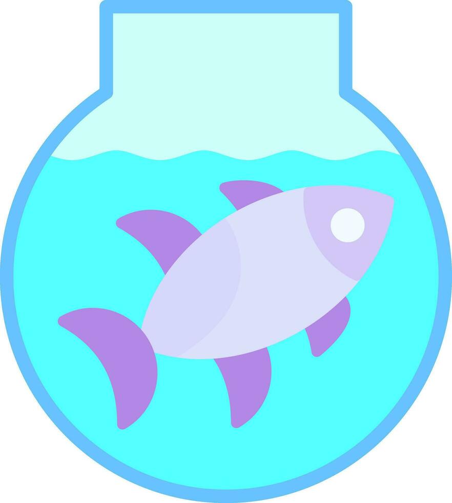 pescado cuenco vector icono diseño