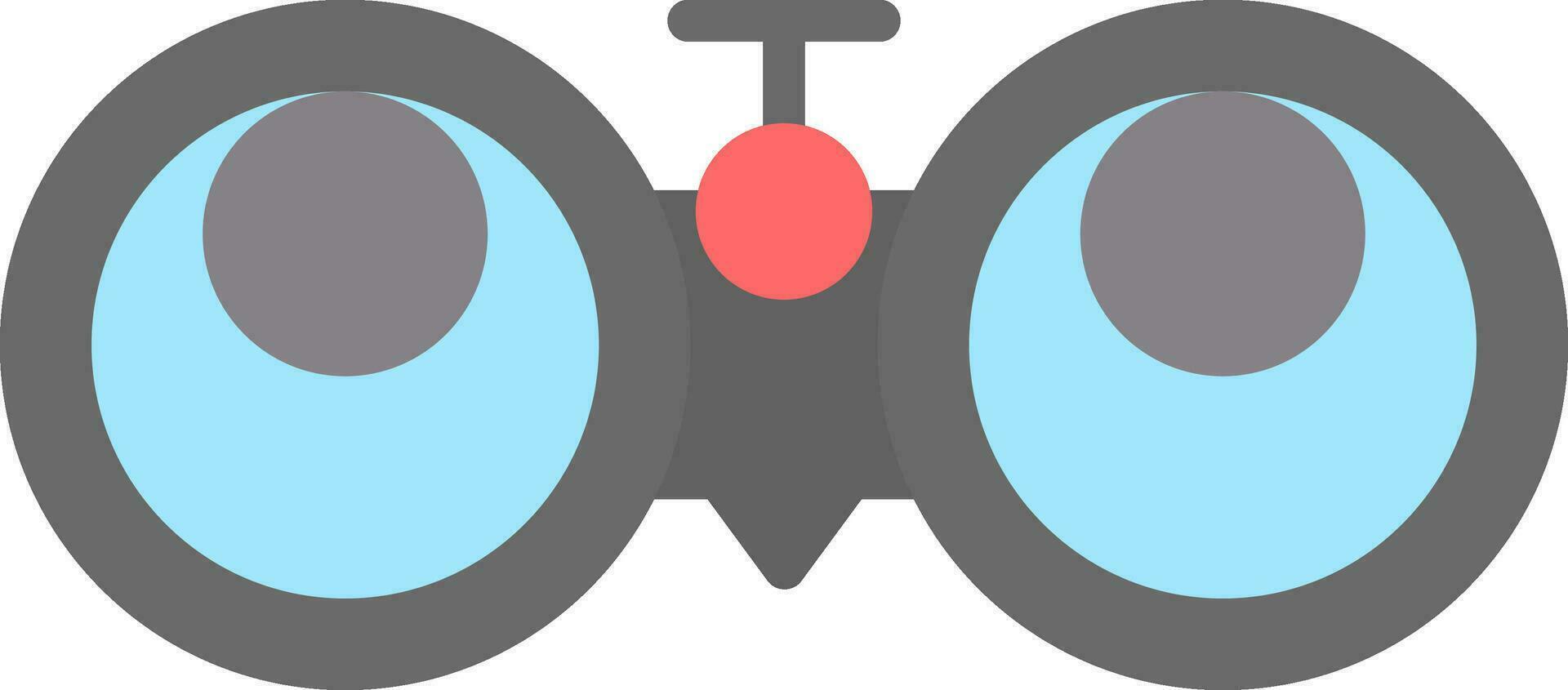 Binocular Vector Icon Design