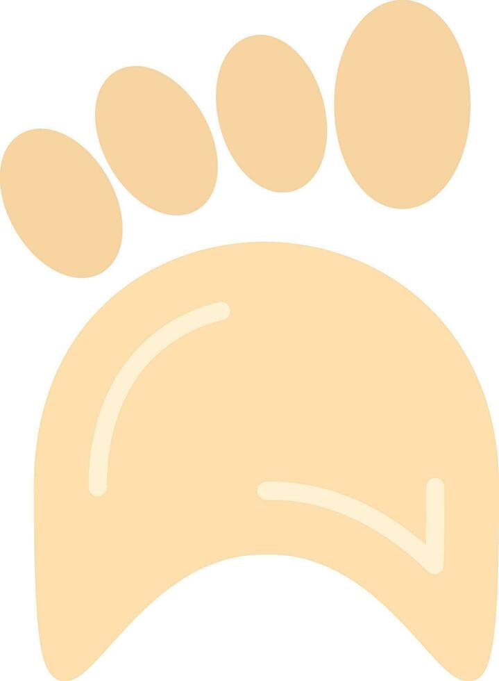 Paw Vector Icon Design