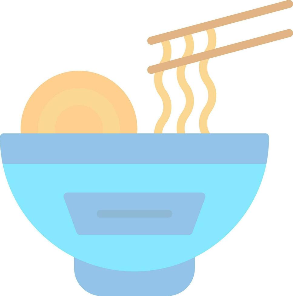 Noodles Vector Icon Design