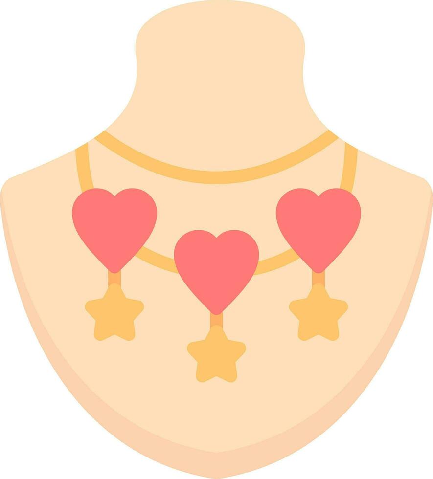 Necklace Vector Icon Design