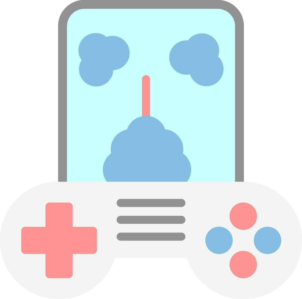diseño de icono de vector de videojuego