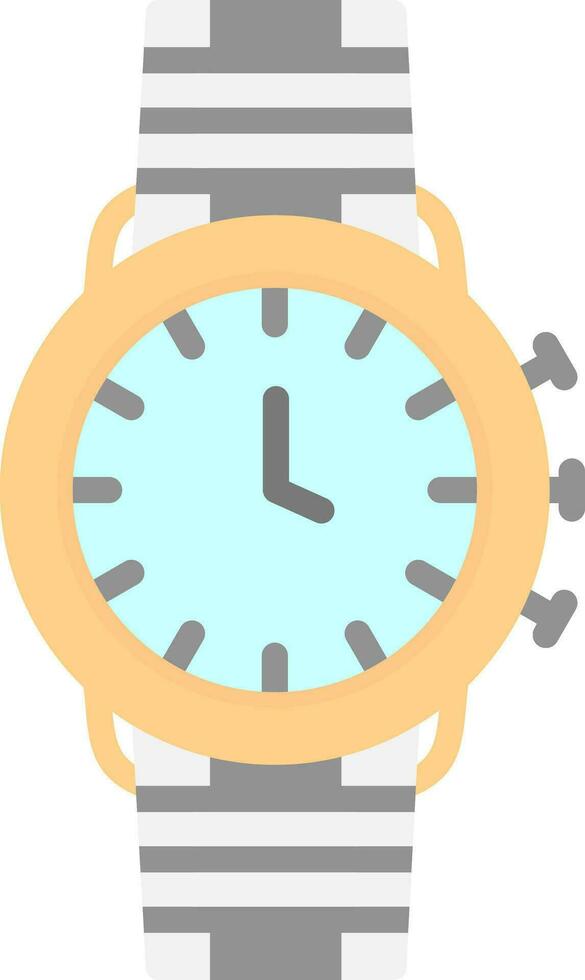 Wristwatch Vector Icon Design