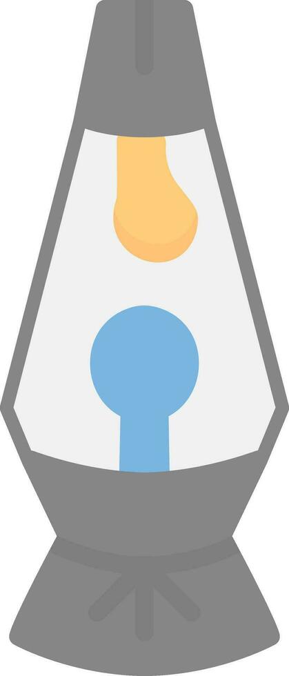 Lava lamp Vector Icon Design