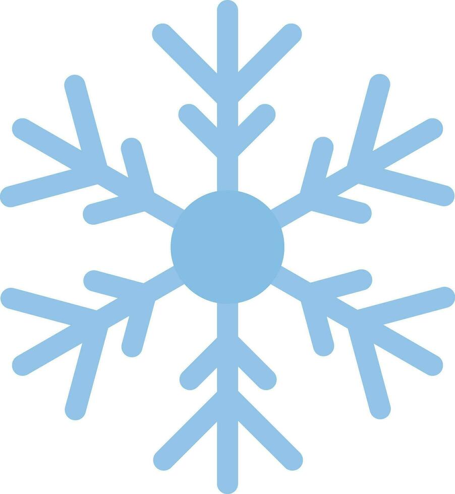 Snowflake Vector Icon Design
