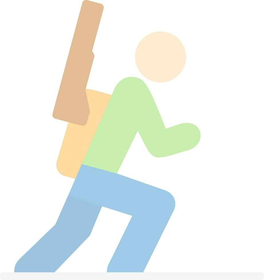 Biathlon Vector Icon Design