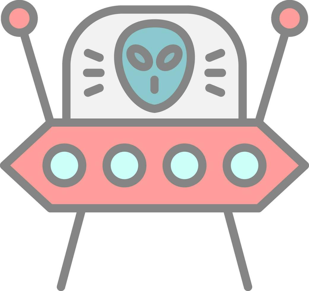 Alien Vector Icon Design