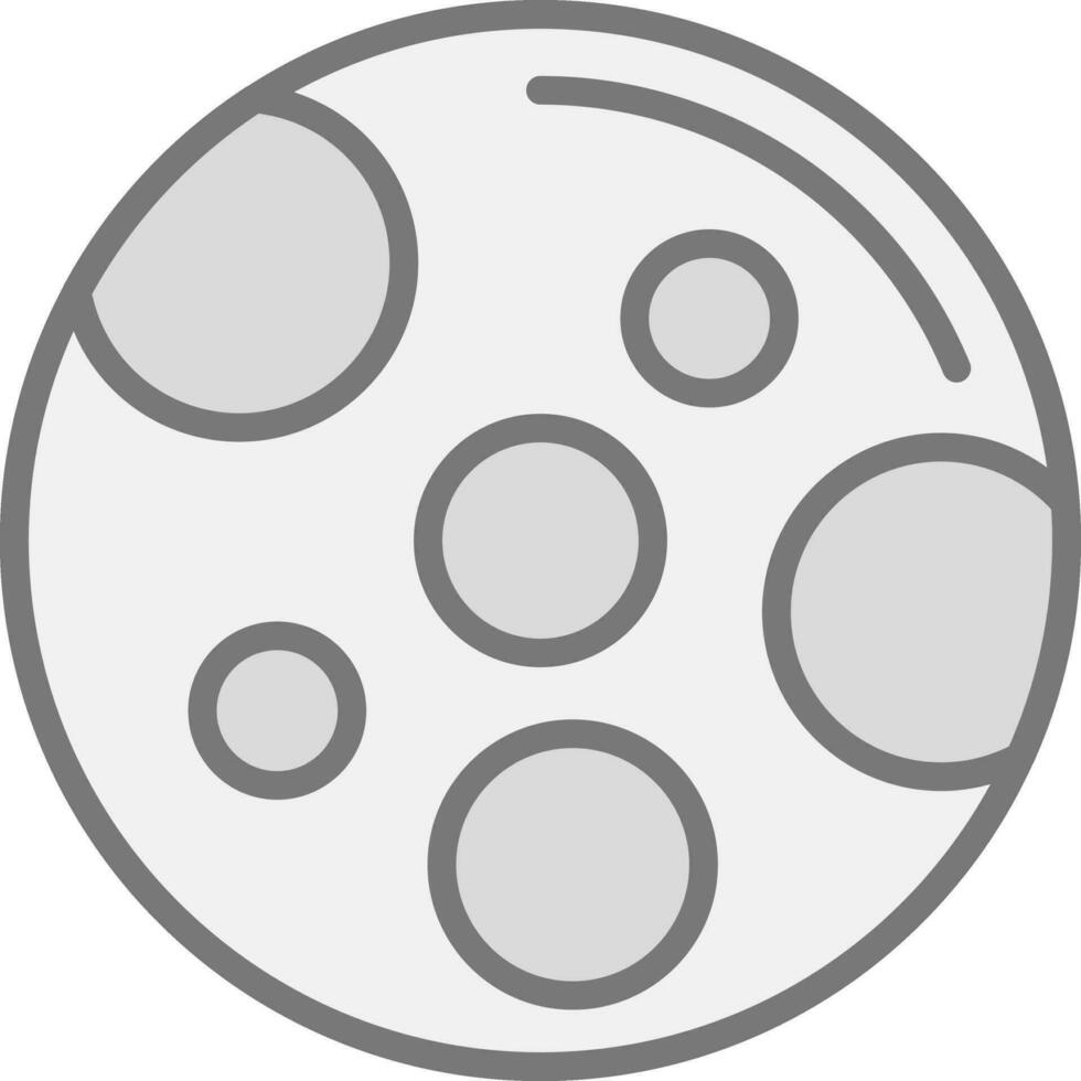 Moon Vector Icon Design