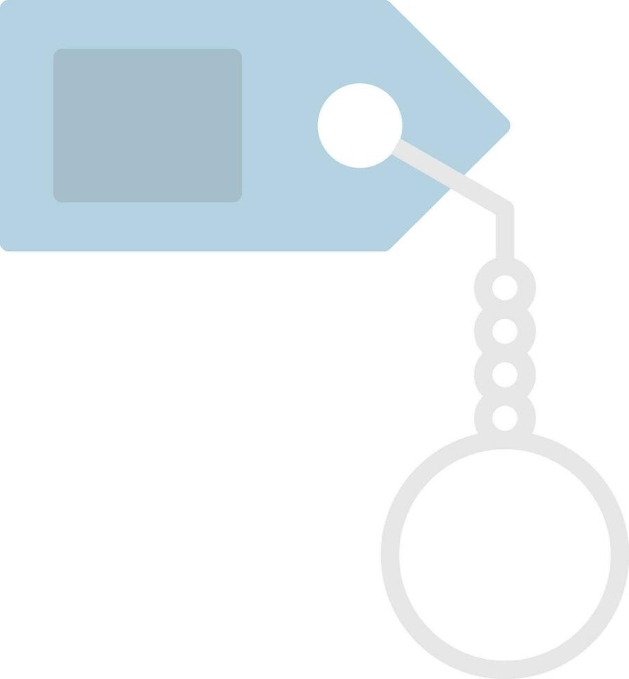 Key tag Vector Icon Design