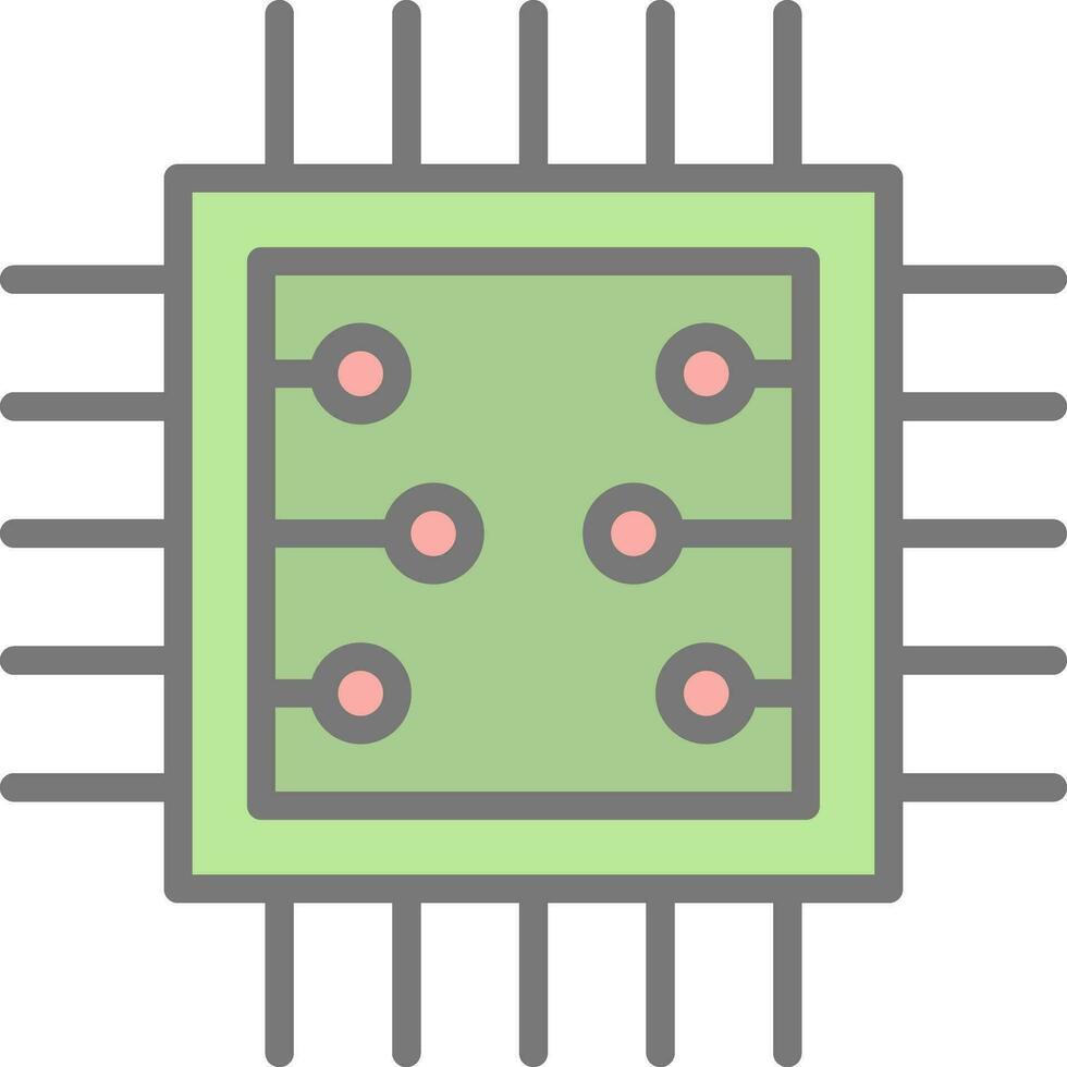 Chip Vector Icon Design