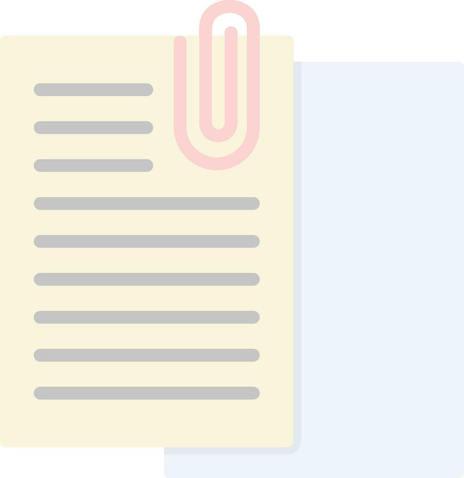 Attached Vector Icon Design