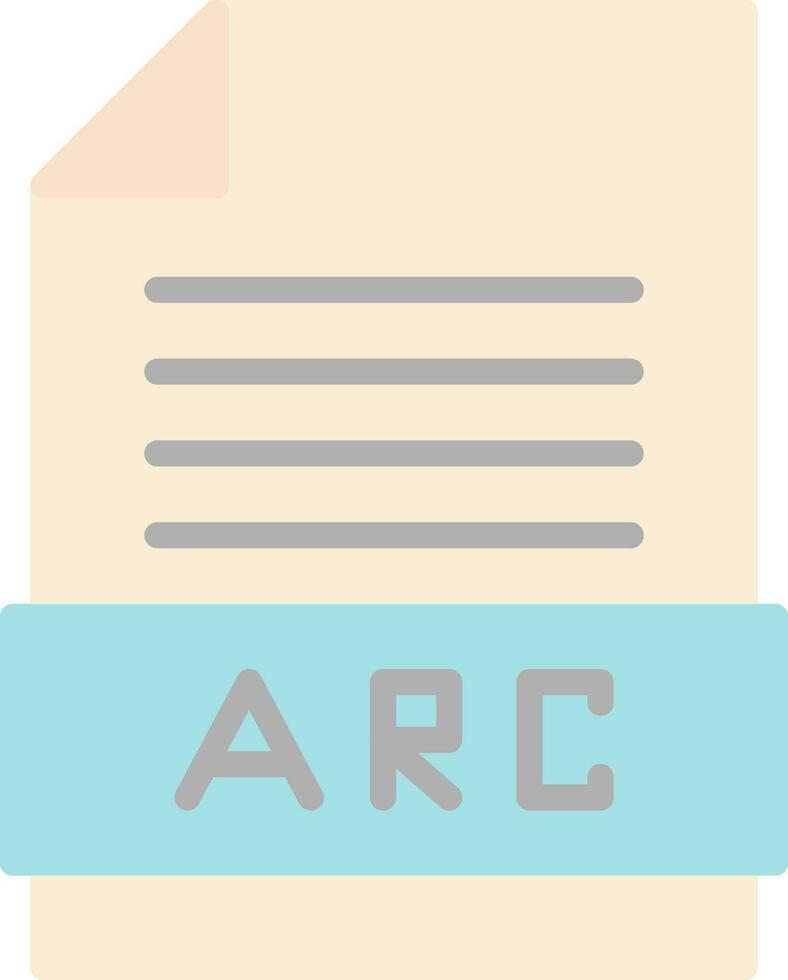 Arc Vector Icon Design