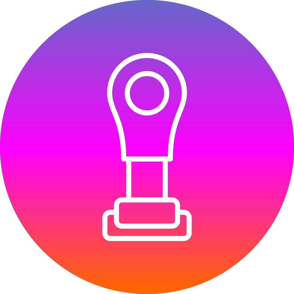 Manual transmission Vector Icon Design