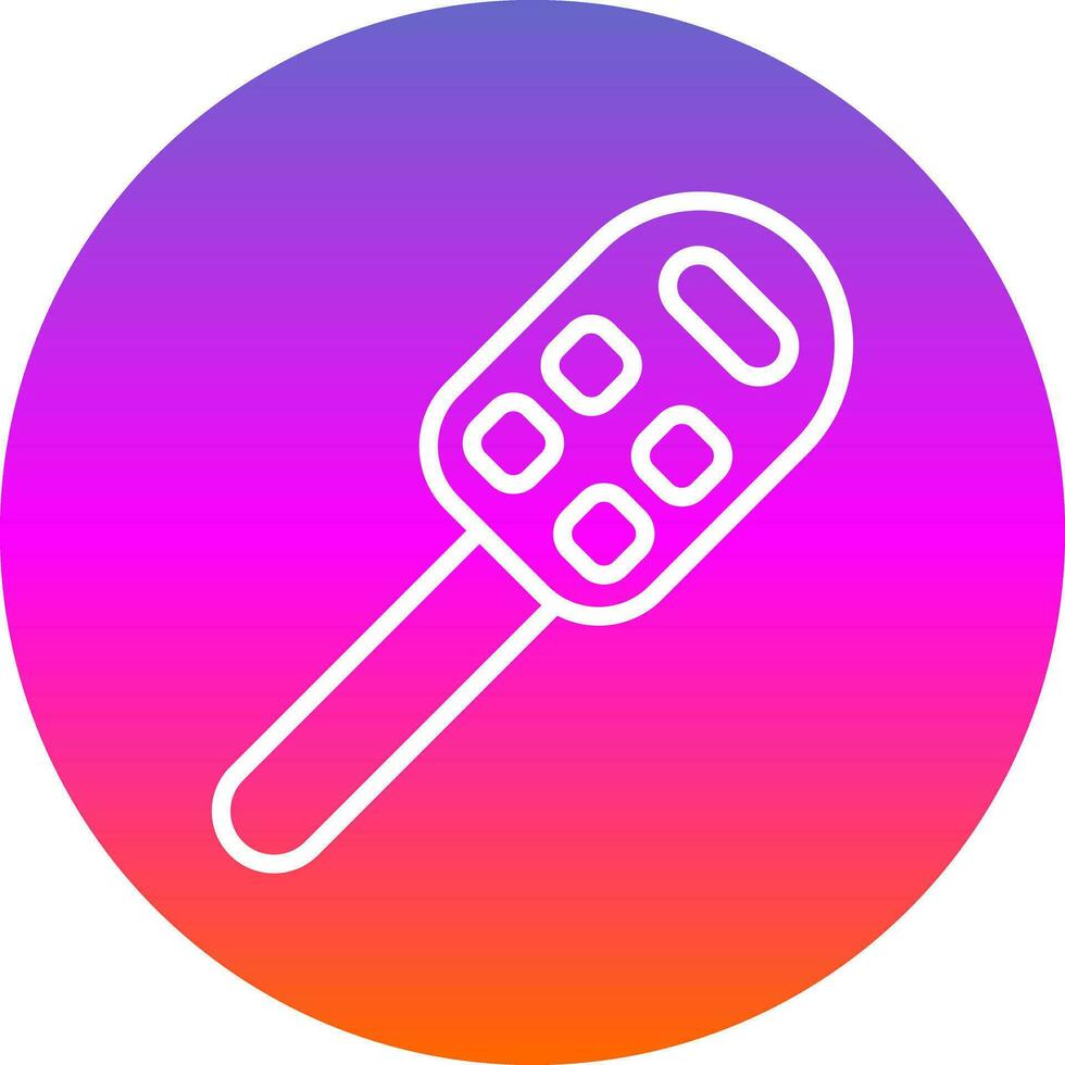 Car Key Vector Icon Design