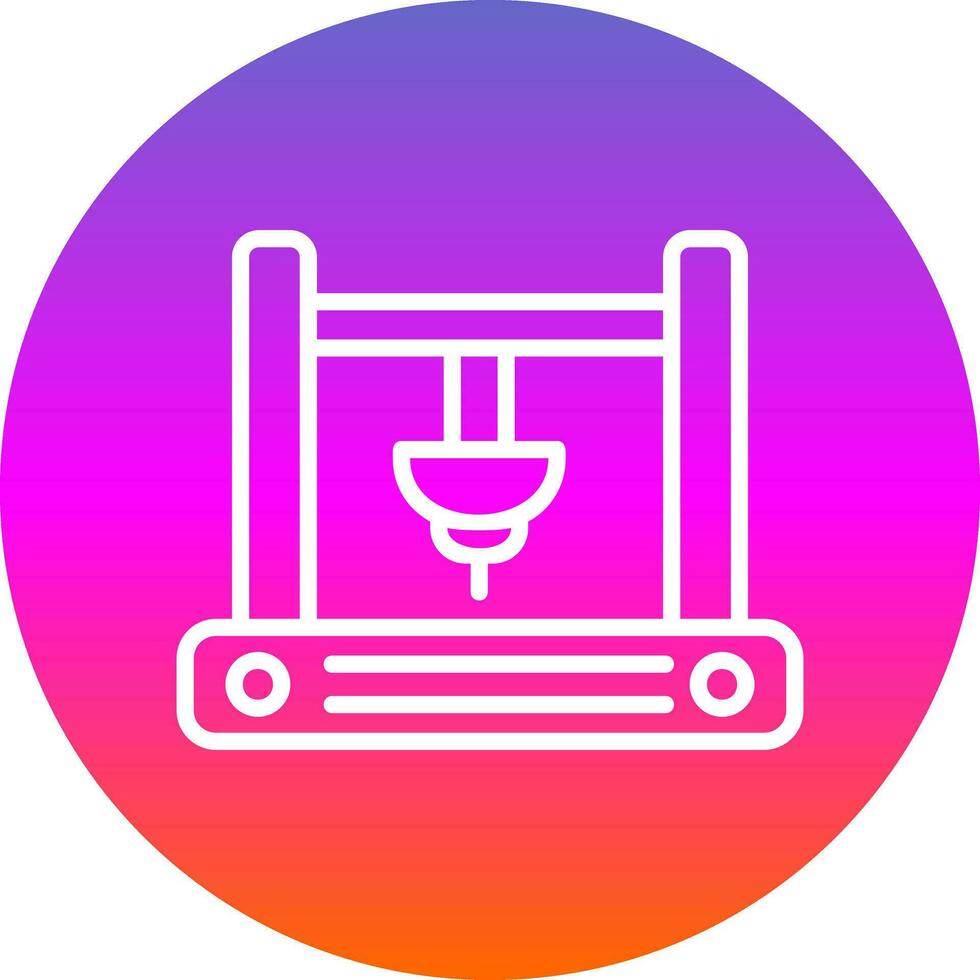 3d printing Vector Icon Design